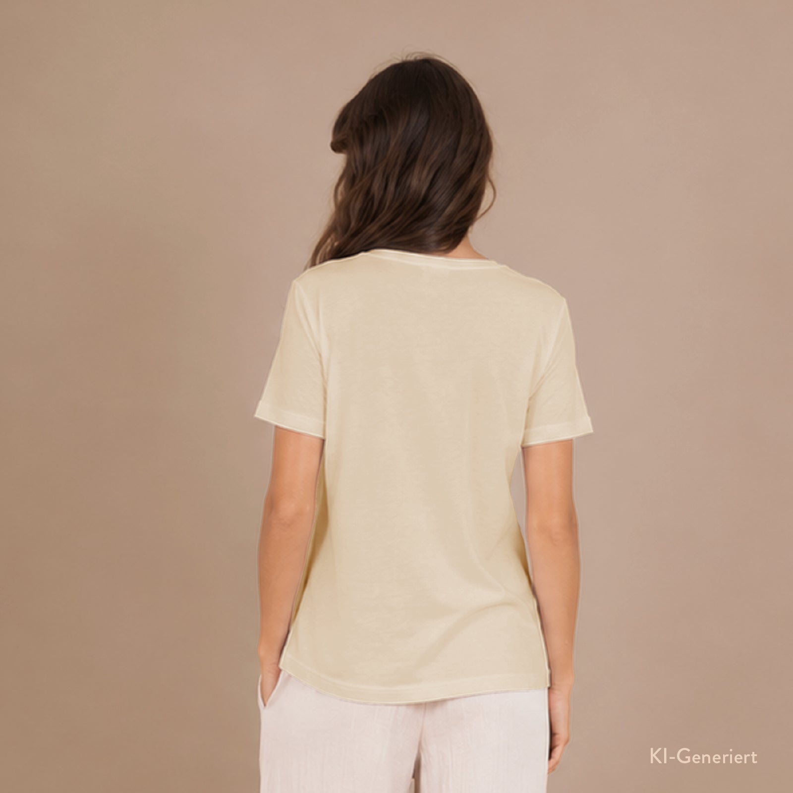 Vorbestellung: Kushel Leichtes T-Shirt Gerader Schnitt