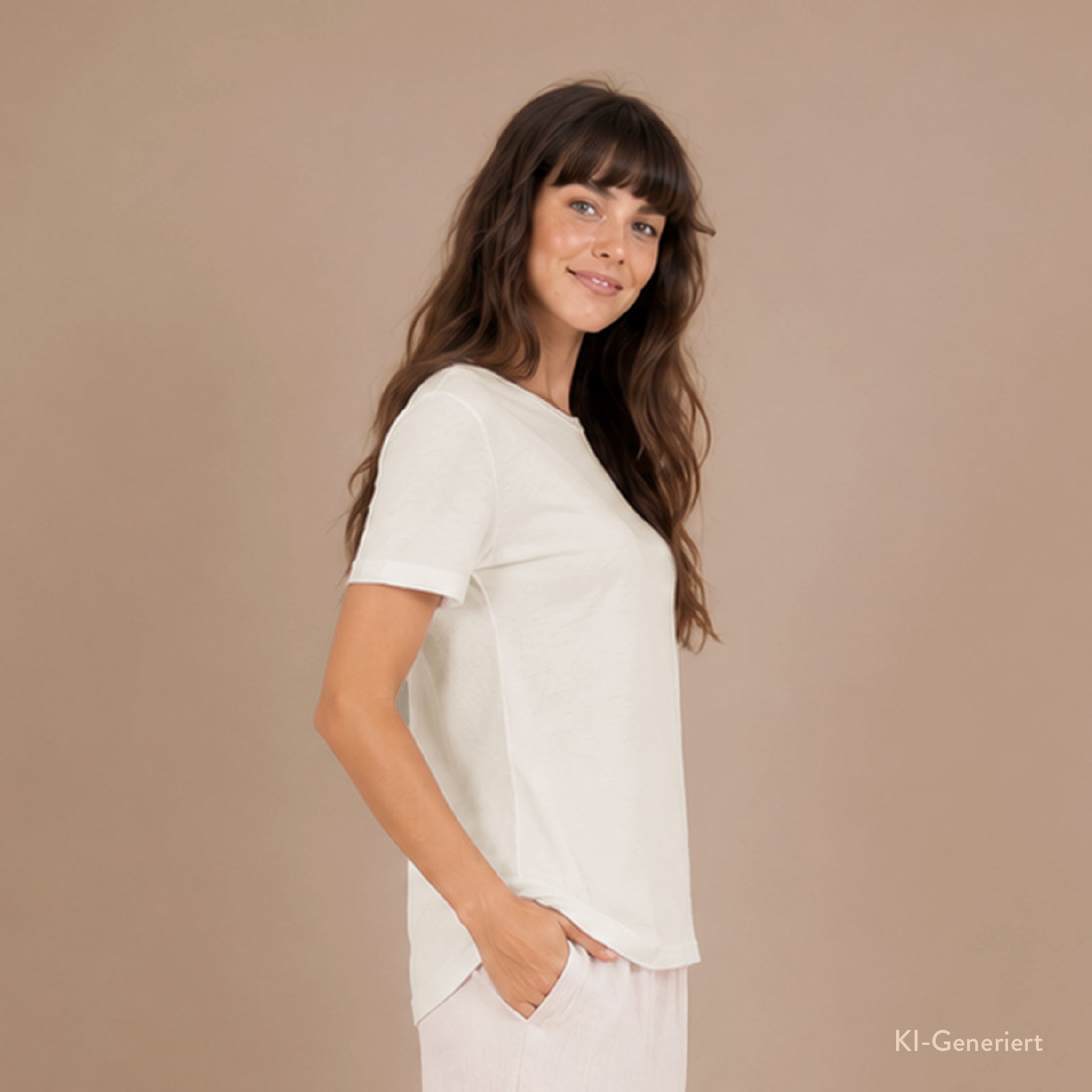 Vorbestellung: Kushel Leichtes T-Shirt Gerader Schnitt