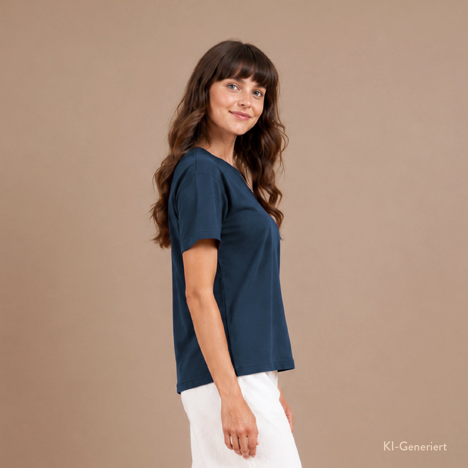 Vorbestellung: Kushel Leichtes T-Shirt Gerader Schnitt