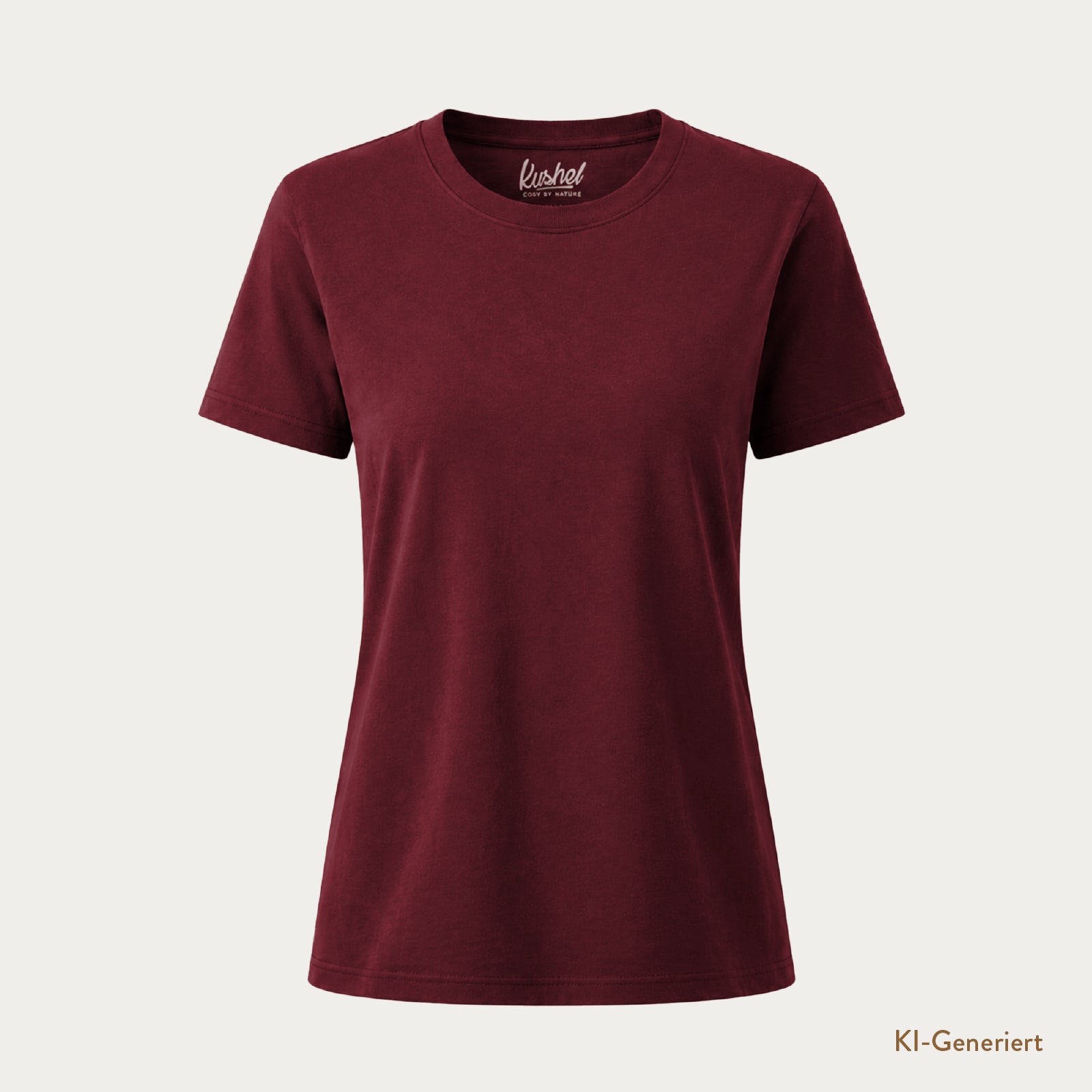 Vorbestellung: Kushel Leichtes T-Shirt Gerader Schnitt