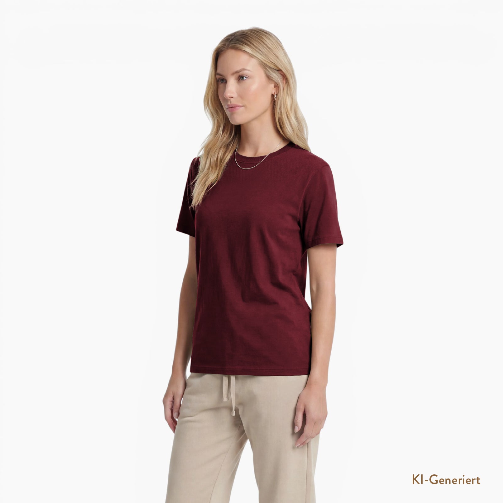 Vorbestellung: Kushel Leichtes T-Shirt Gerader Schnitt