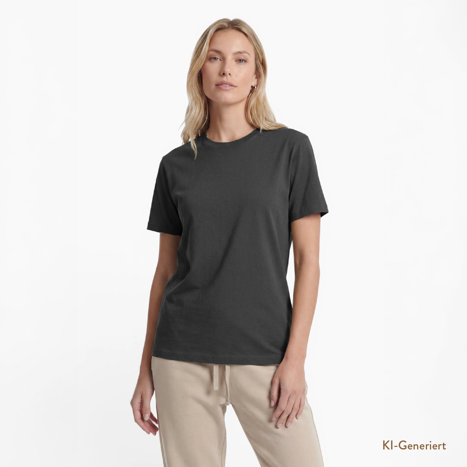 Vorbestellung: Kushel Leichtes T-Shirt Gerader Schnitt